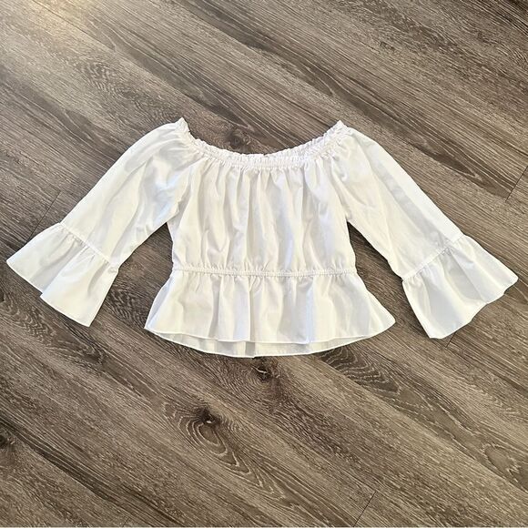 Amanda Uprichard off shoulder top - Picture 1 of 9